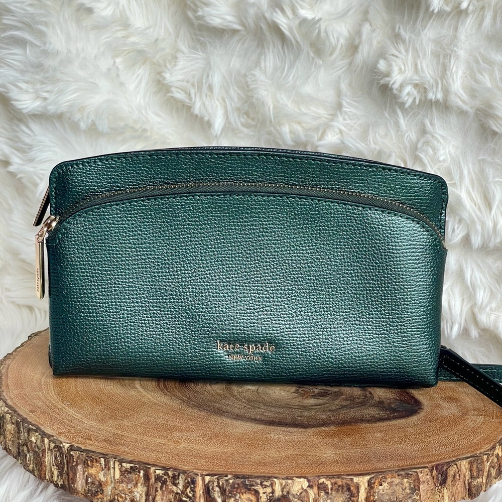 Kate Spade Dark Green Crossbody/Clutch